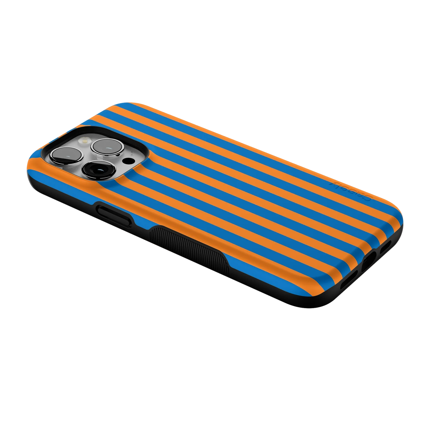 Go New York | Blue & Orange Stripes Case