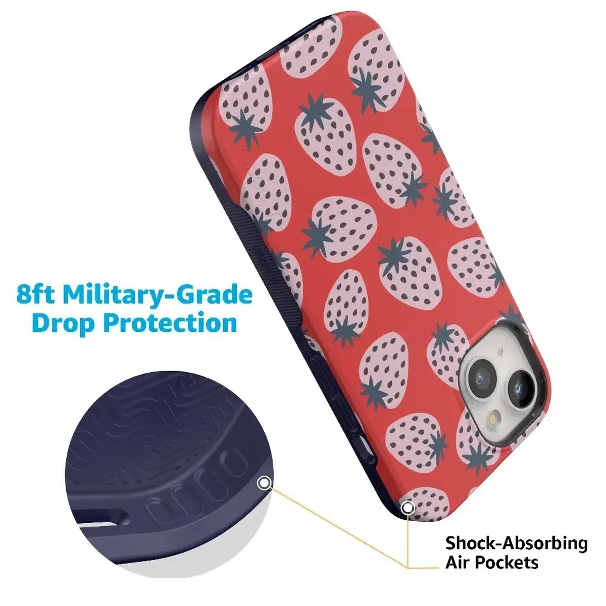 I'd Pick You | Red Strawberry Case iPhone Case get.casely