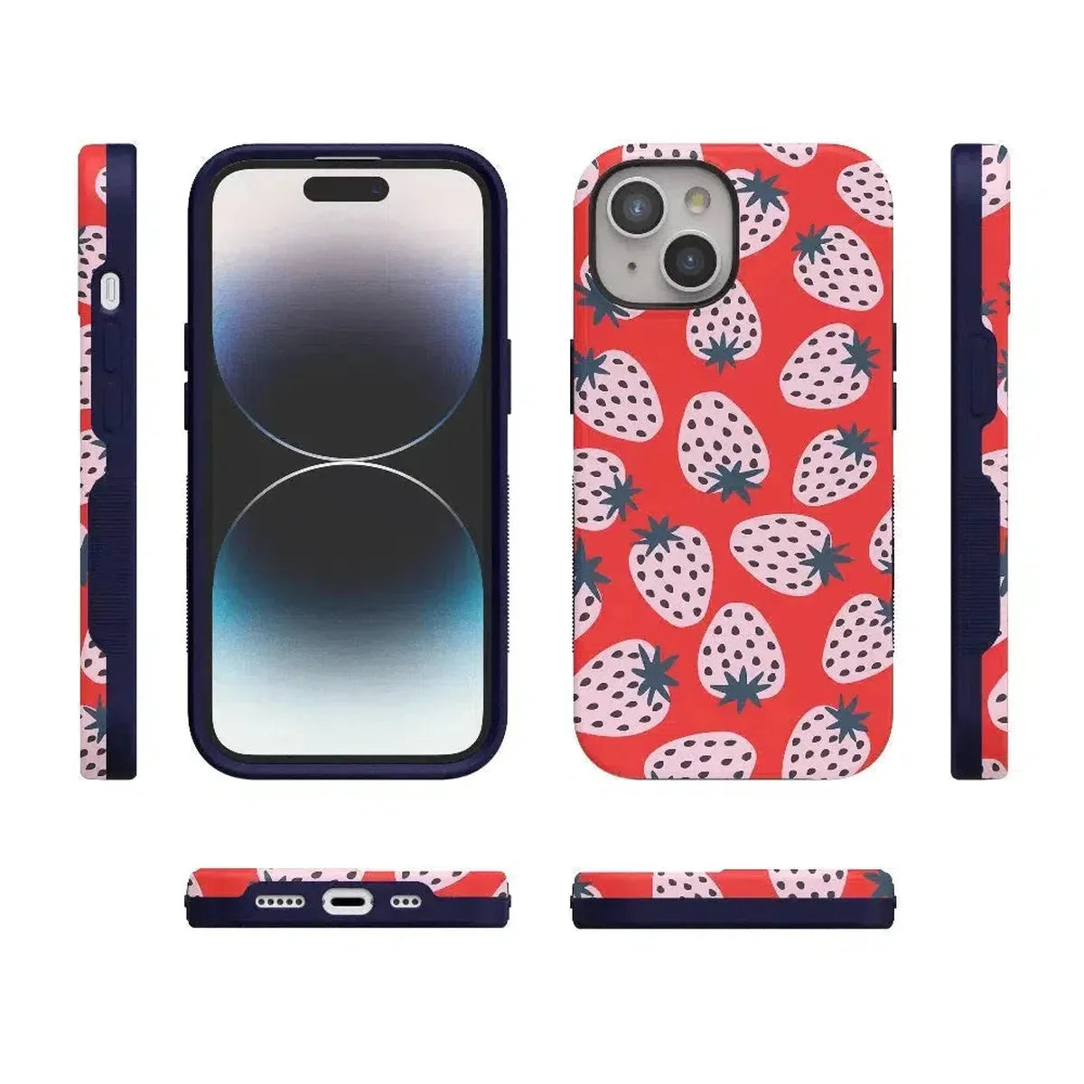 I'd Pick You | Red Strawberry Case iPhone Case get.casely