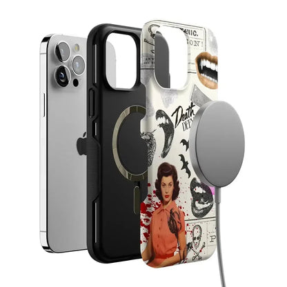 If You Dare | Horror Collage Case Phone Case Casetry