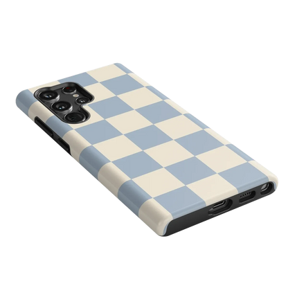 Fit Check | Light Blue Checkerboard Case