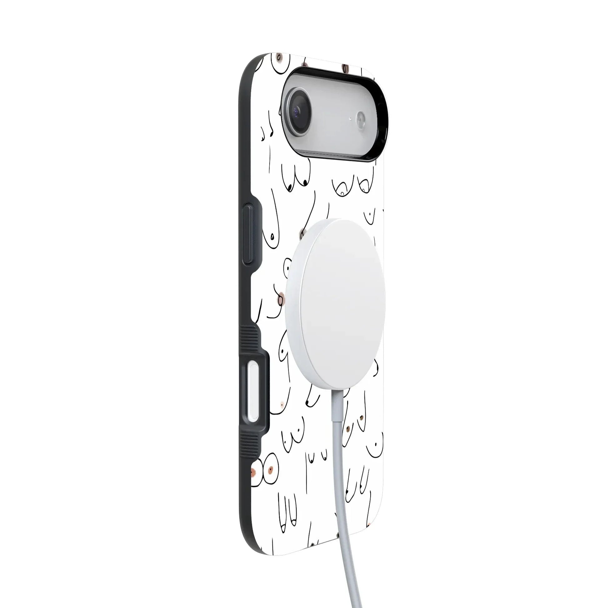 I'm With Her | Black & White Boobs Case iPhone Case get.casely