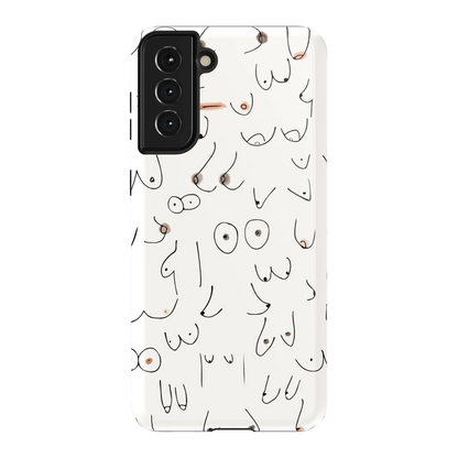 I'm With Her | Black & White Boobs Case iPhone Case get.casely