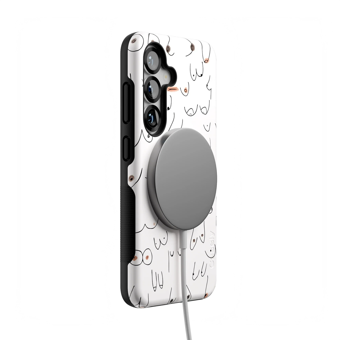 I'm With Her | Black & White Boobs Case iPhone Case get.casely