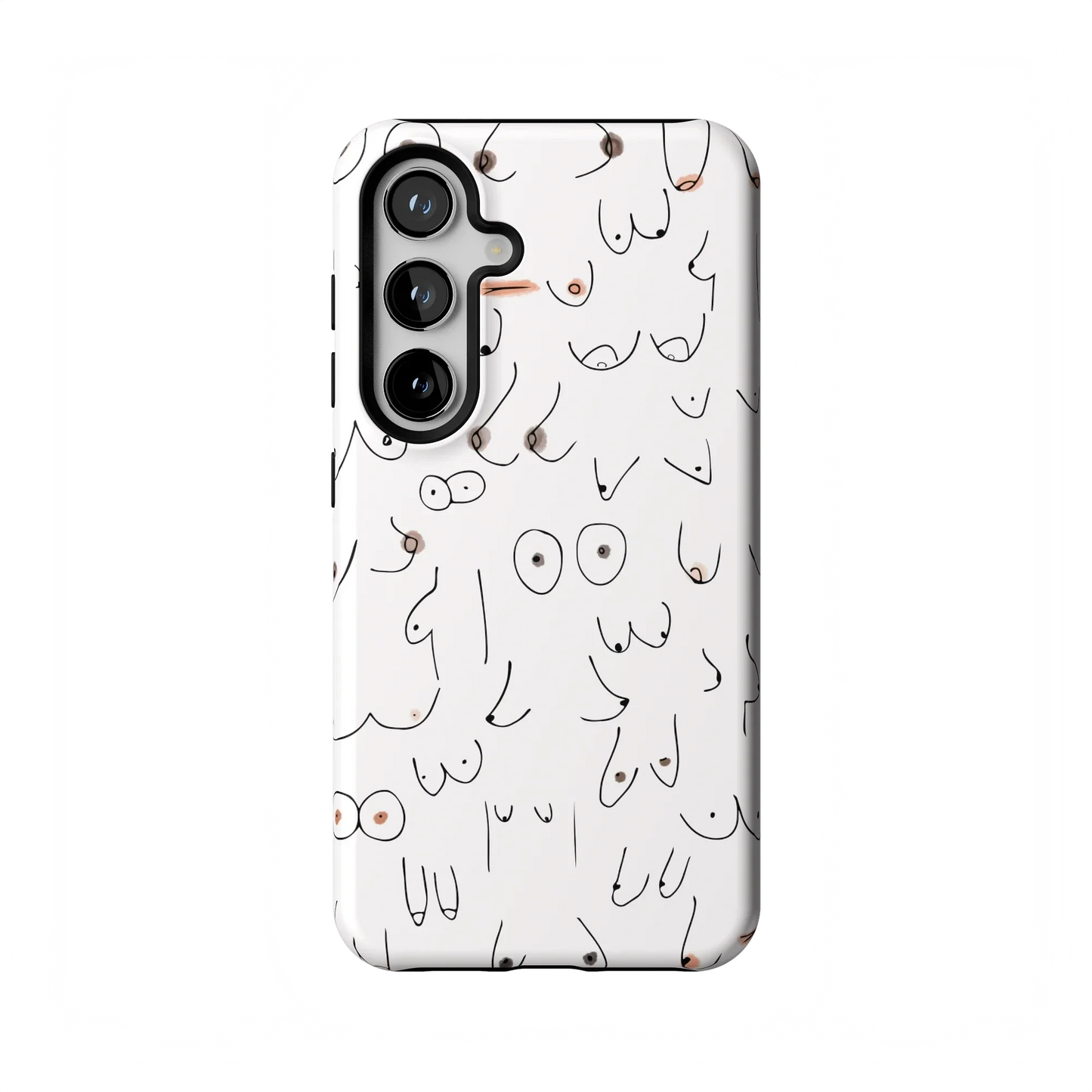 I'm With Her | Black & White Boobs Case iPhone Case get.casely