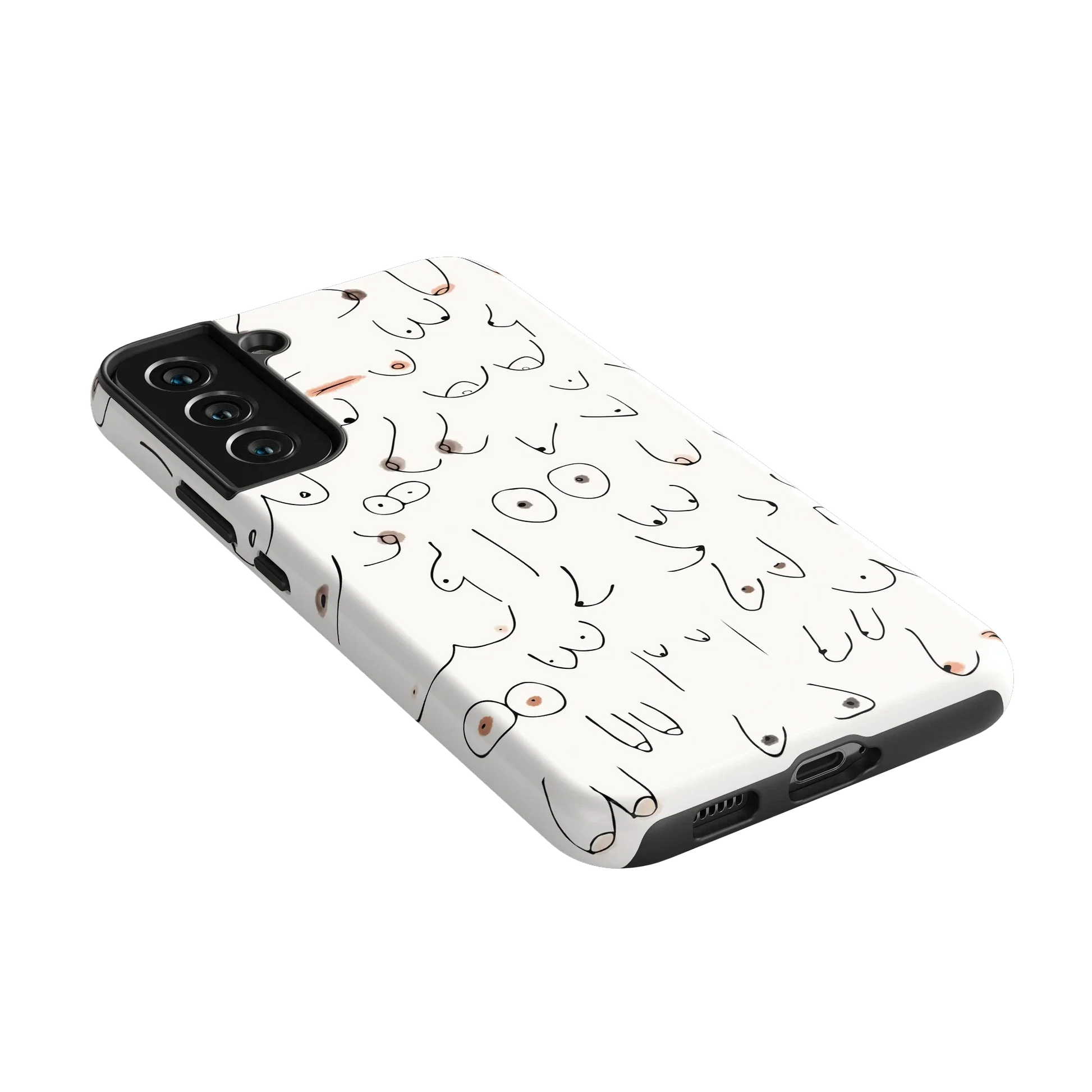 I'm With Her | Black & White Boobs Case iPhone Case get.casely
