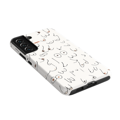 I'm With Her | Black & White Boobs Case iPhone Case get.casely