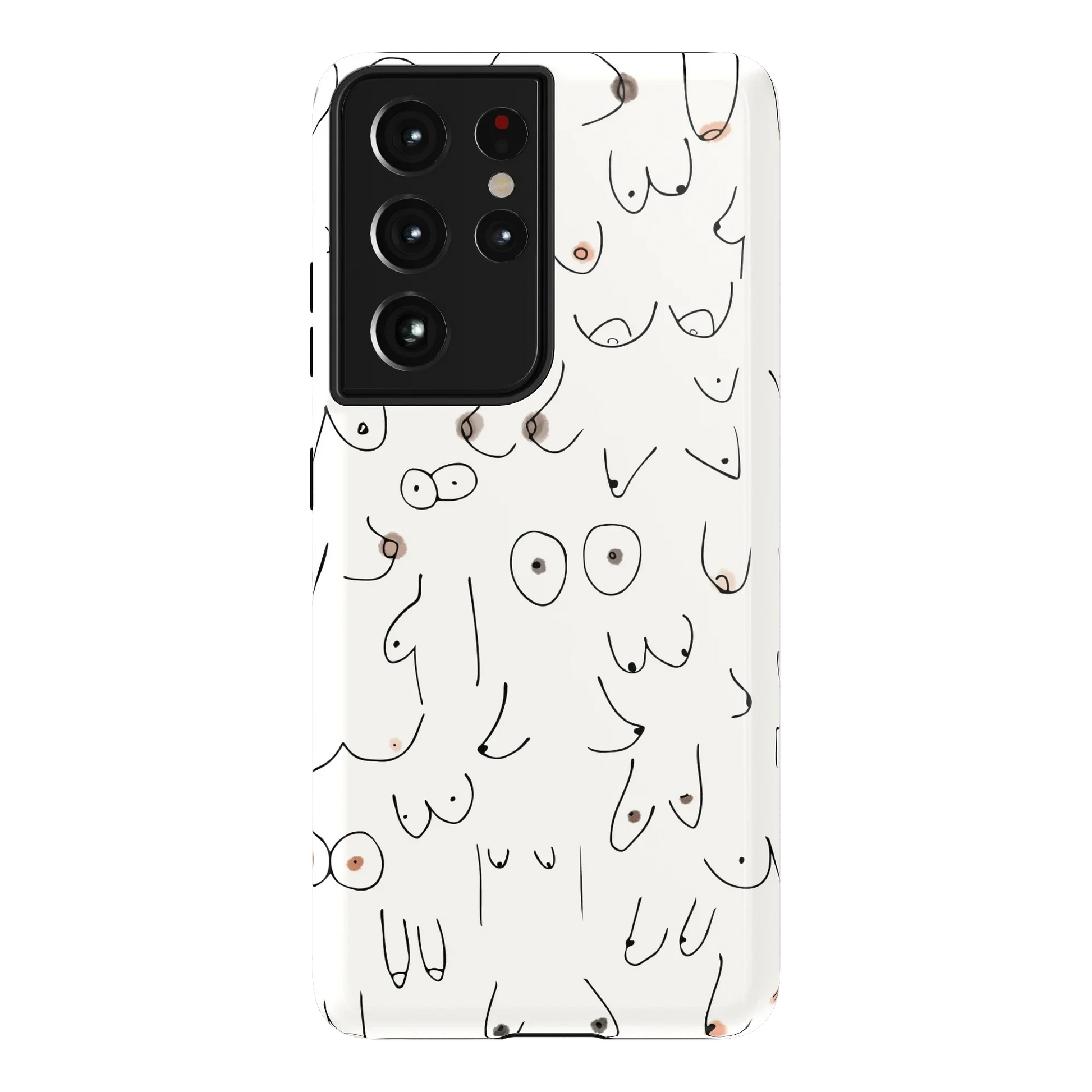 I'm With Her | Black & White Boobs Case iPhone Case get.casely