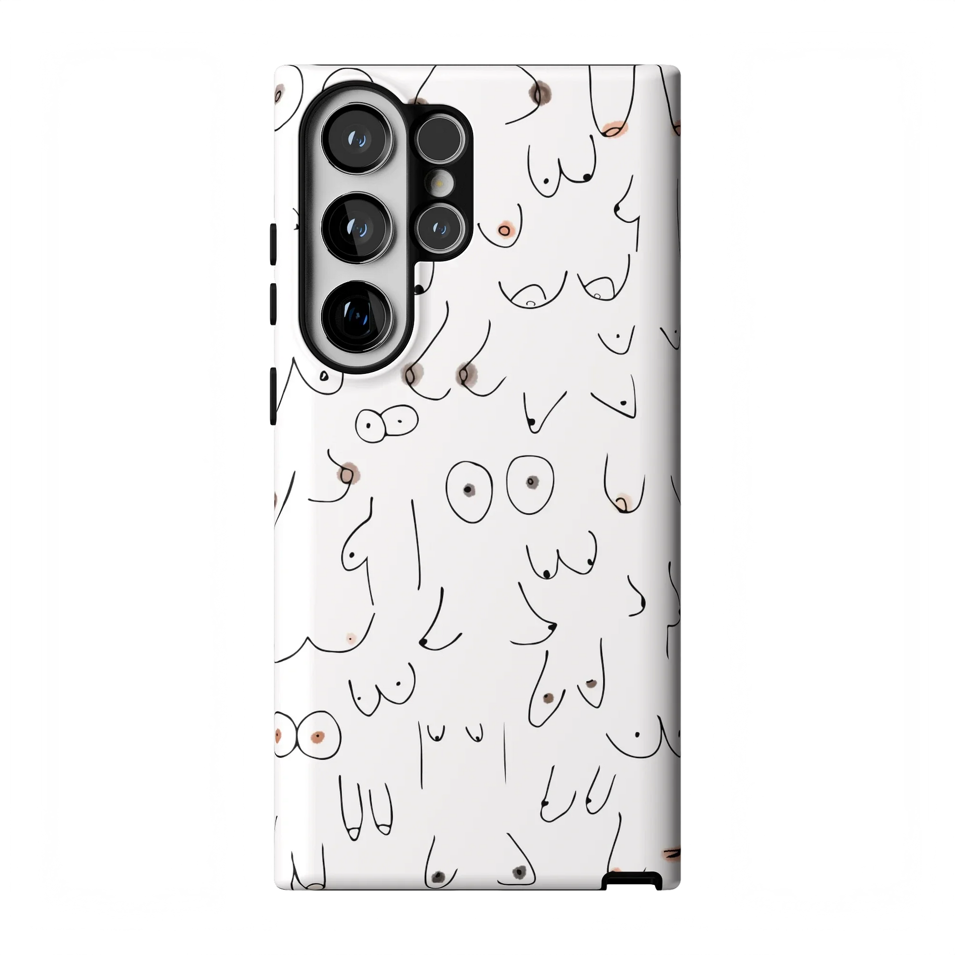 I'm With Her | Black & White Boobs Case iPhone Case get.casely