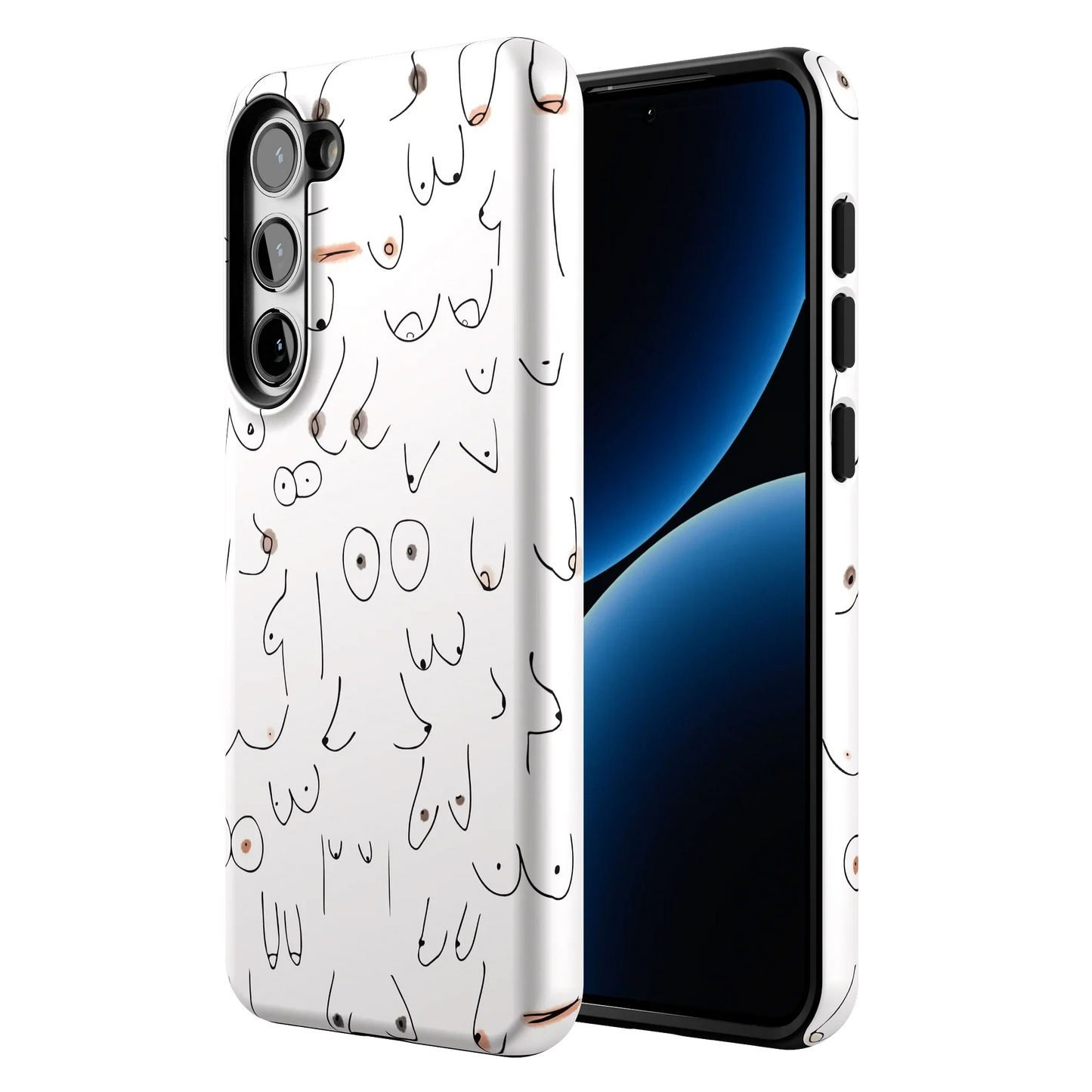 I'm With Her | Black & White Boobs Case iPhone Case get.casely