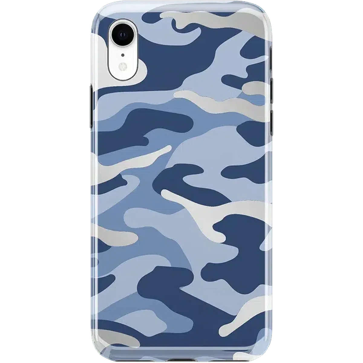 In Formation | Metallic Blue Camo Case iPhone Case get.casely Classic iPhone XR