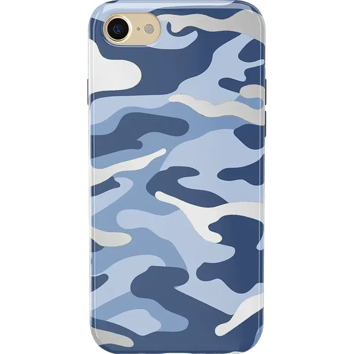 In Formation | Metallic Blue Camo Case iPhone Case get.casely