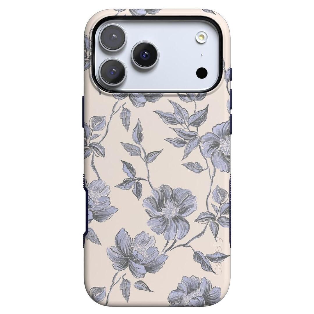 Ink & Iris | Vintage Floral Case iPhone Case get.casely Bold + MagSafe® iPhone 17 Pro Max