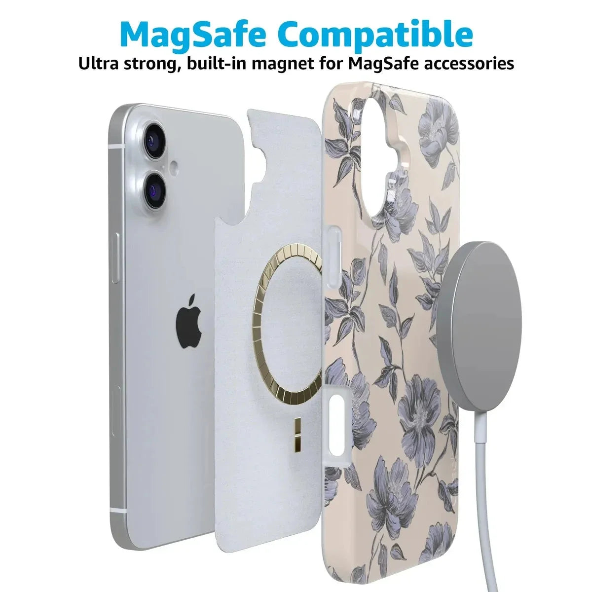 Ink & Iris | Vintage Floral Case iPhone Case get.casely