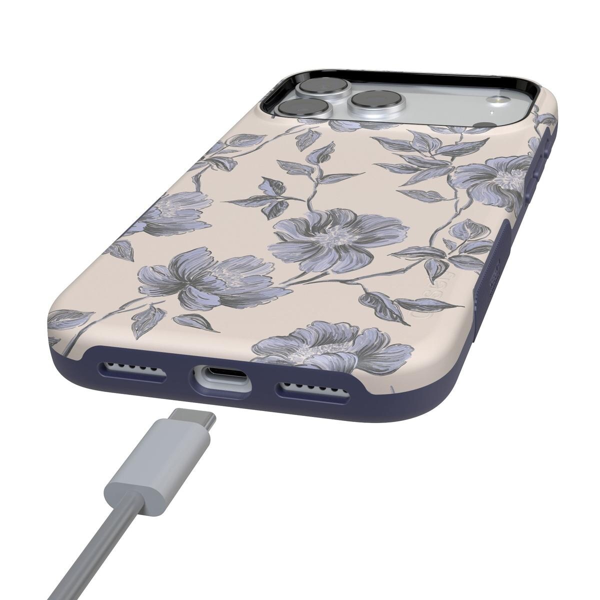 Ink & Iris | Vintage Floral Case iPhone Case get.casely