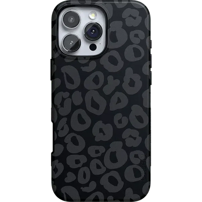 Into the Wild | Black Leopard Case iPhone Case get.casely Bold + MagSafe® iPhone 16 Pro Max
