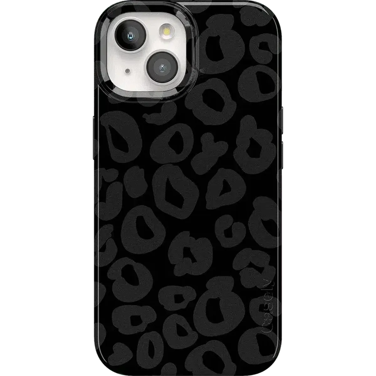 Into the Wild | Black Leopard Case iPhone Case get.casely Classic + MagSafe® iPhone 15