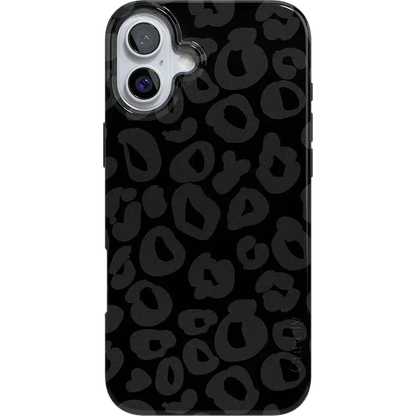 Into the Wild | Black Leopard Case iPhone Case get.casely Classic + MagSafe® iPhone 16 Plus