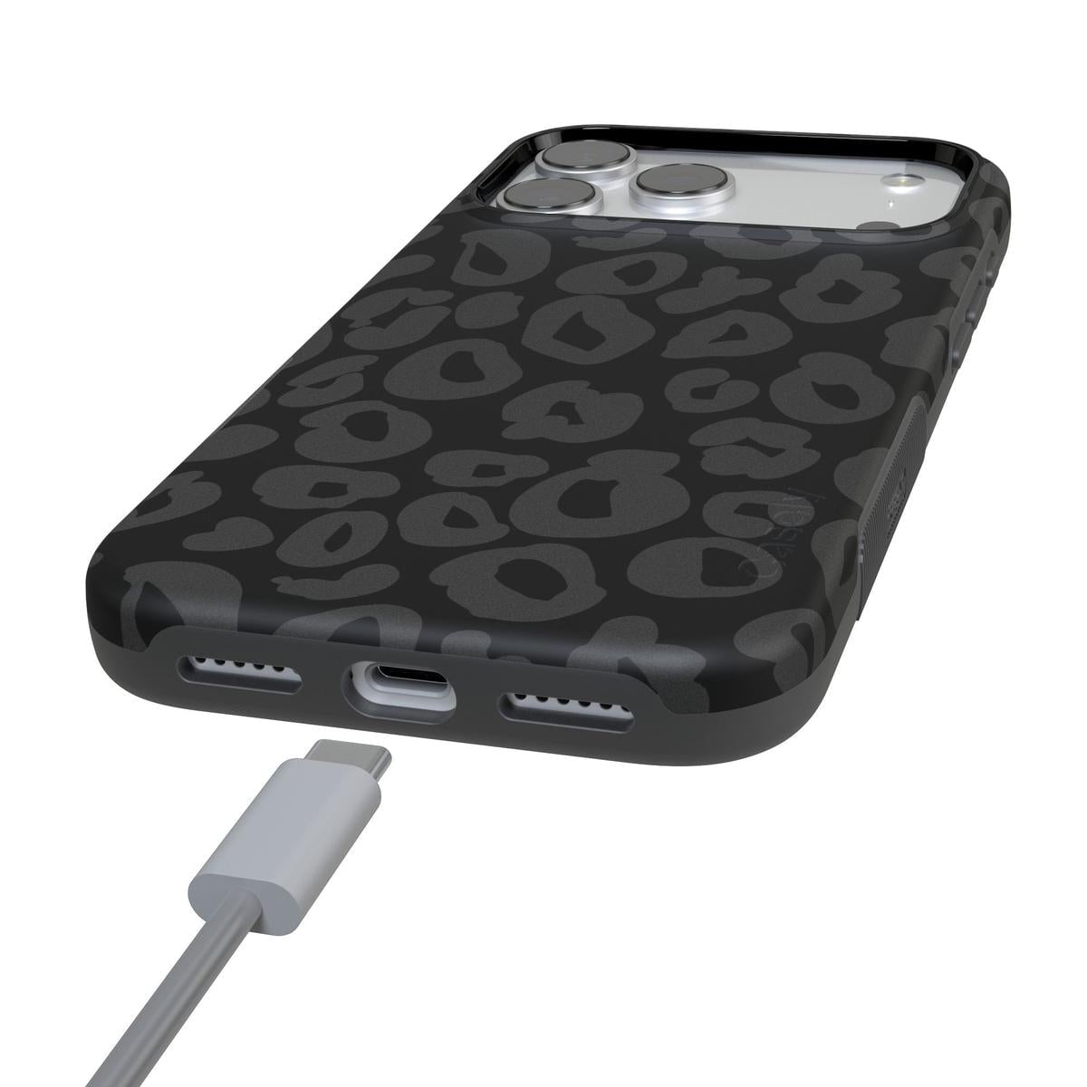 Into the Wild | Black Leopard Case iPhone Case get.casely