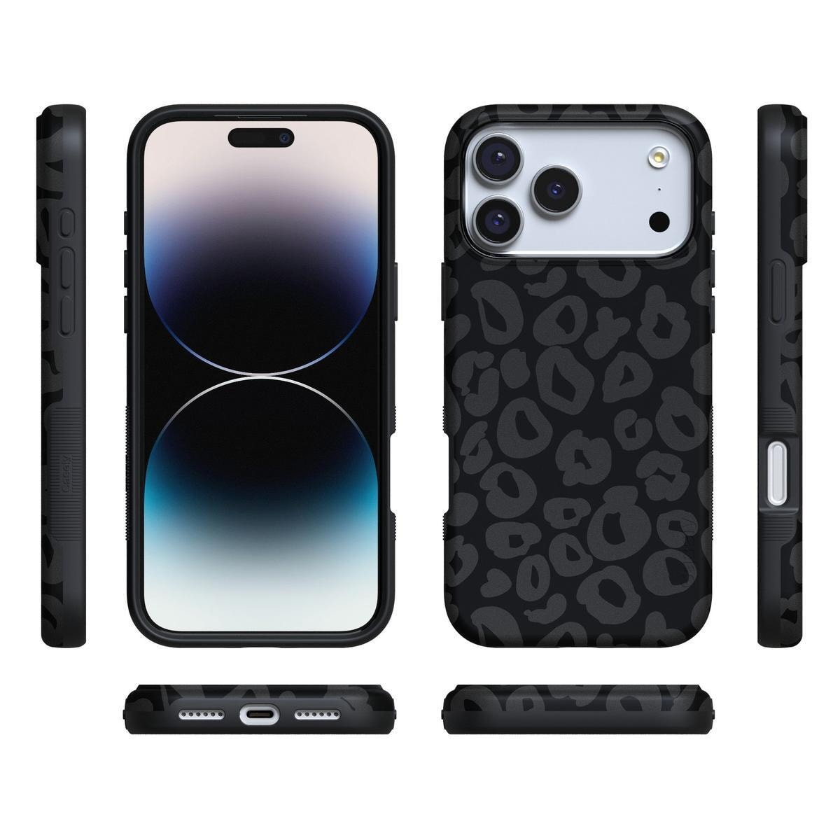 Into the Wild | Black Leopard Case iPhone Case get.casely