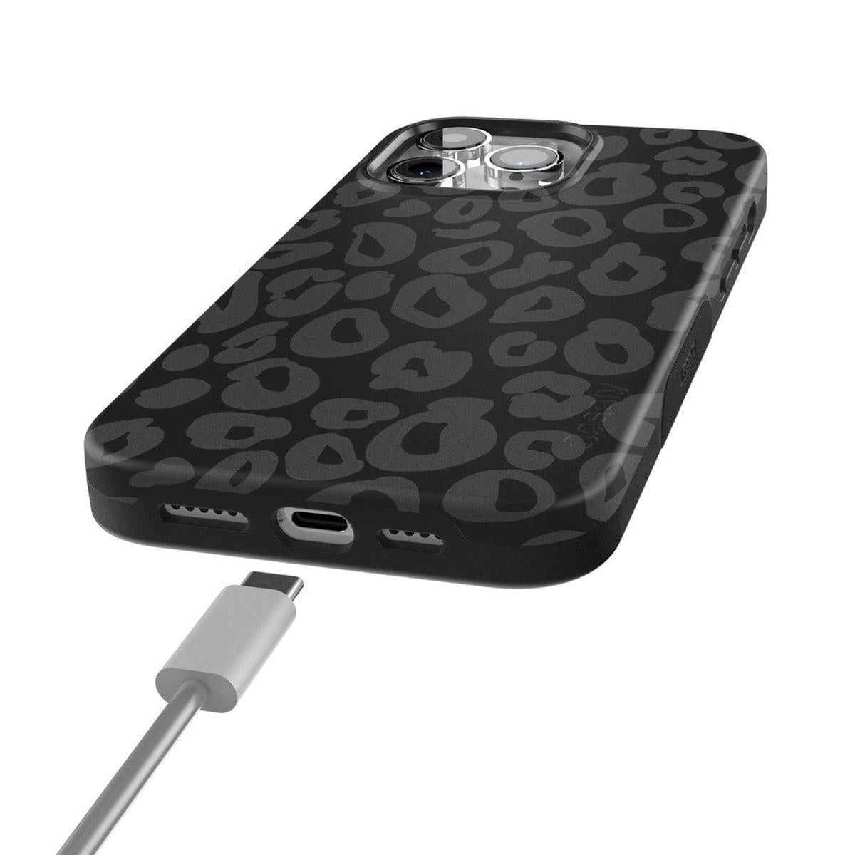 Into the Wild | Black Leopard Case iPhone Case get.casely