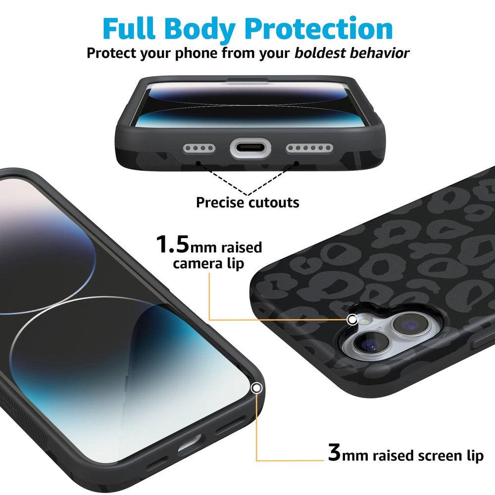 Into the Wild | Black Leopard Case iPhone Case get.casely