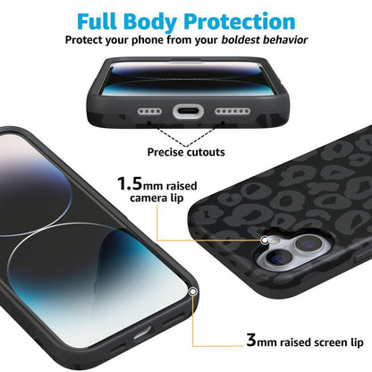 Into the Wild | Black Leopard Case iPhone Case get.casely