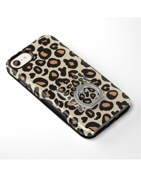 Into the Wild | Leopard Print Phone Ring Phone Ring get.casely