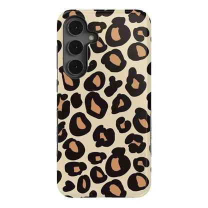Into the Wild | Leopard Print Samsung Case Samsung Case Casetry Bold Flex + MagSafe® Galaxy S25 Plus