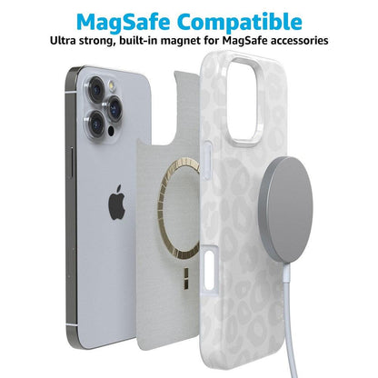 Into the Wild | White Snow Leopard Case iPhone Case get.casely