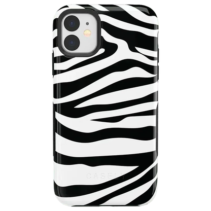 Into the Wild | Zebra Print Case iPhone Case get.casely Bold iPhone 11