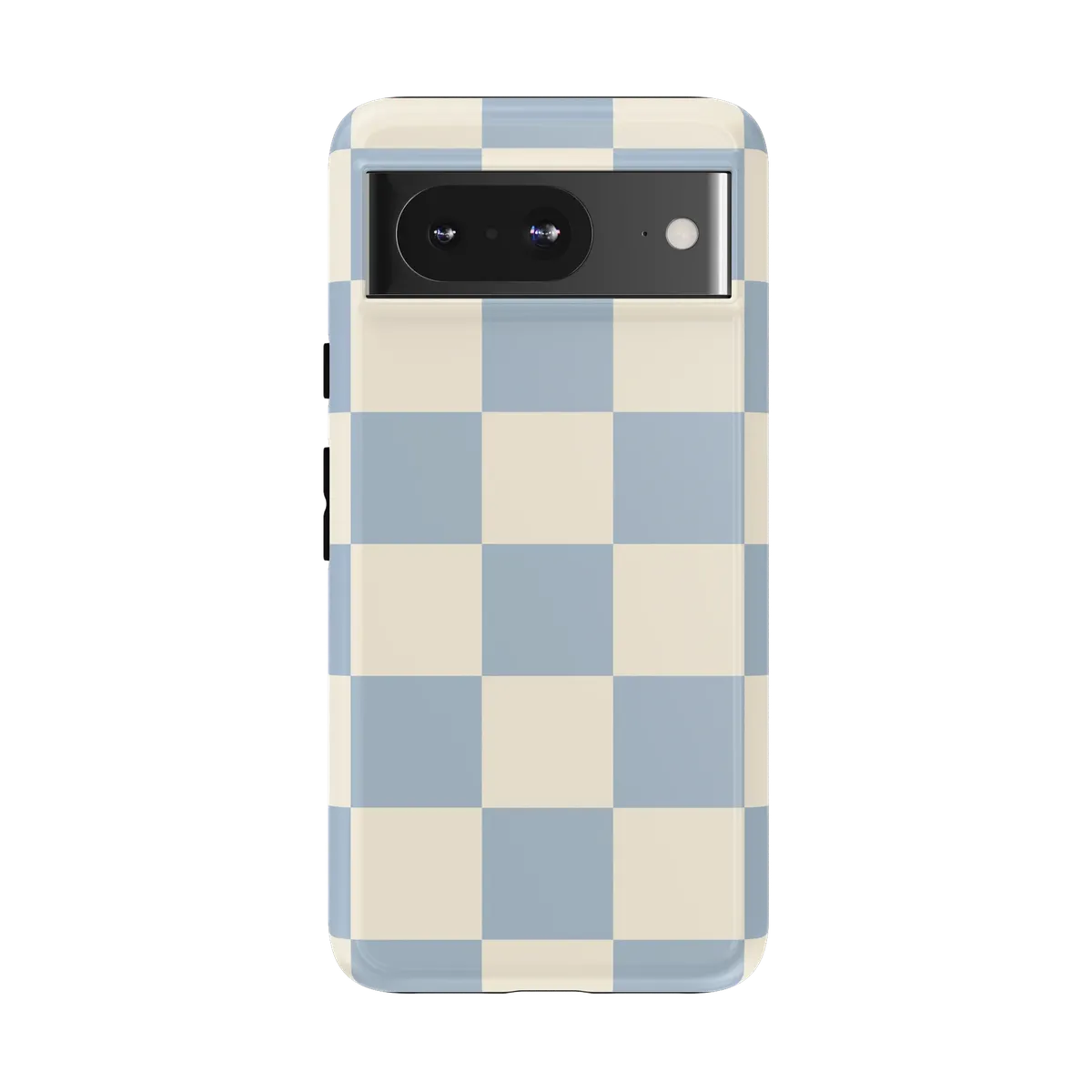 Fit Check | Light Blue Checkerboard Case - Google Pixel 8