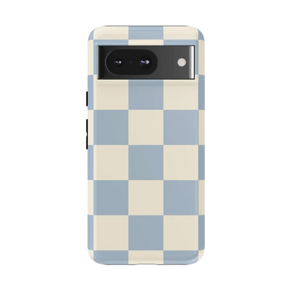 Fit Check | Light Blue Checkerboard Case - Google Pixel 8