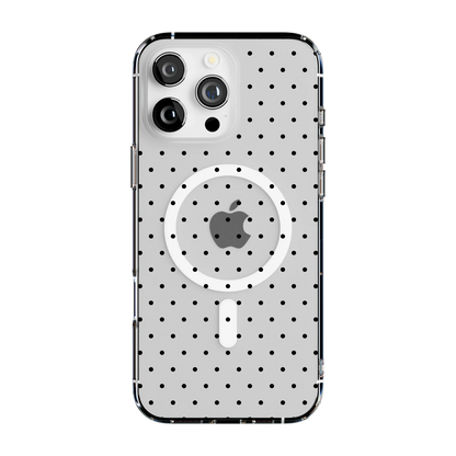 On the Dot | Black Polka Dot Case