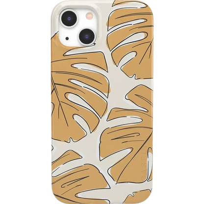 Island Time | Tropical Leaves Floral Case iPhone Case get.casely Classic iPhone 13 Mini