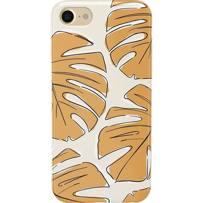 Island Time | Tropical Leaves Floral Case iPhone Case get.casely Classic iPhone SE (2020 & 2022)