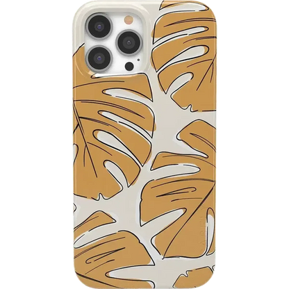 Island Time | Tropical Leaves Floral Case iPhone Case get.casely Classic + MagSafe® iPhone 13 Pro Max
