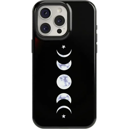 It's Just a Phase | Marble Moon Case iPhone Case get.casely Essential + MagSafe® iPhone 15 Pro