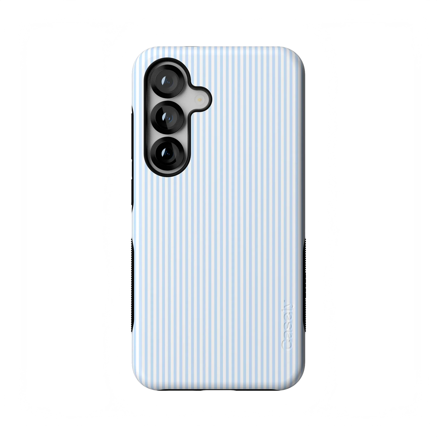 Stripes and the City | Light Blue Pinstripe Case - Galaxy S25