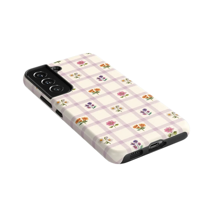 Meadow Check | Floral Gingham Case