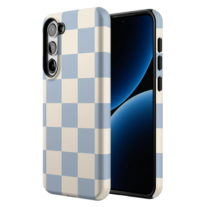 Fit Check | Light Blue Checkerboard Case