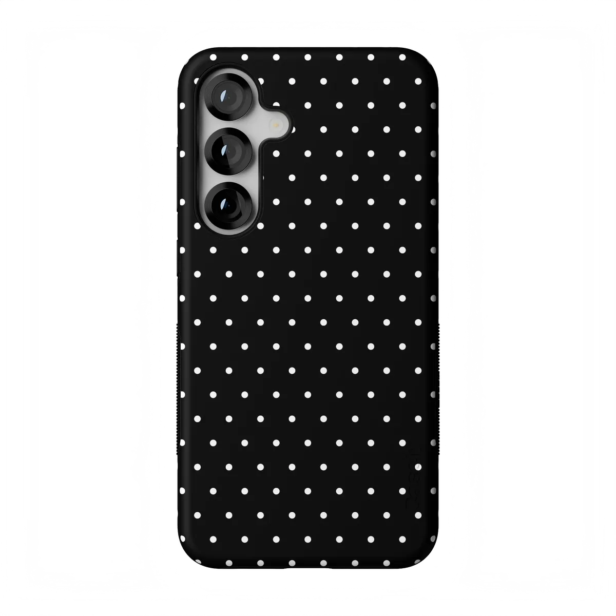 On the Dot | White Polka Dot Case