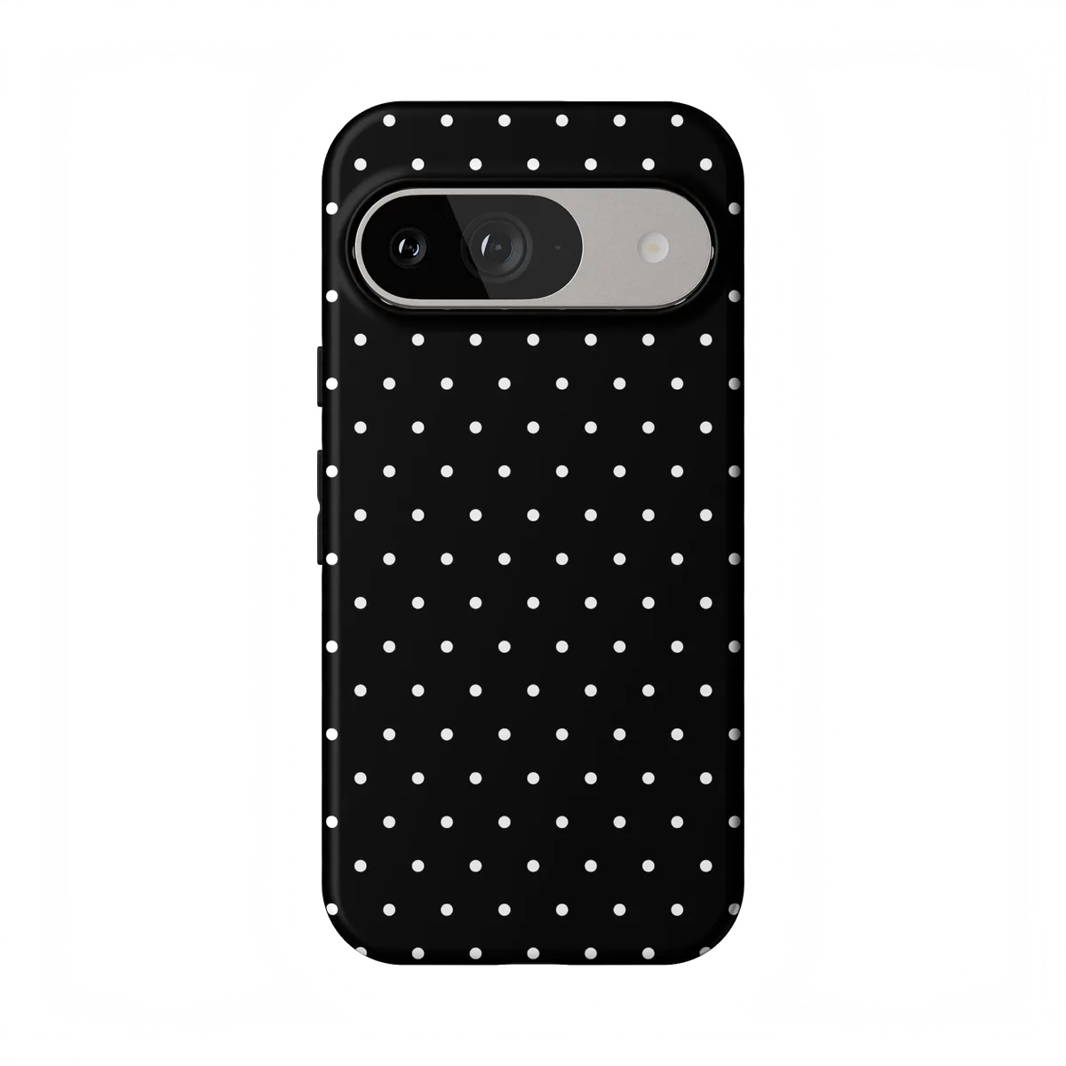 On the Dot | White Polka Dot Case