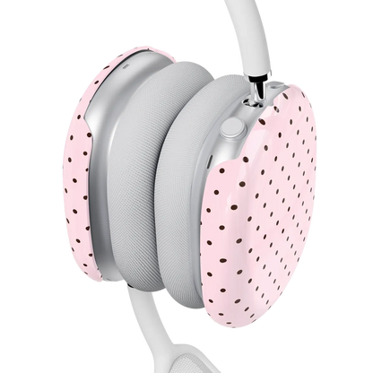 On the Dot | Pink Polka Dot AirPods Max Case