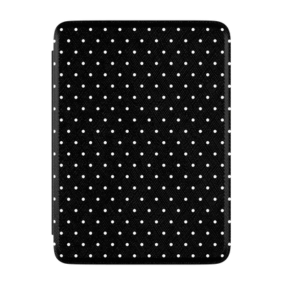 On the Dot | Black Polka Dot Kindle Case | Casely