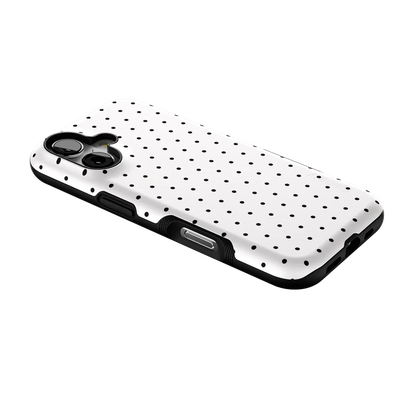 On the Dot | Black Polka Dot Case