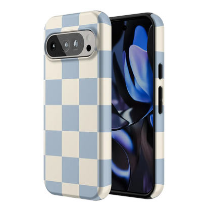 Fit Check | Light Blue Checkerboard Case