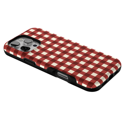 Checked Twice | Red Plaid Case