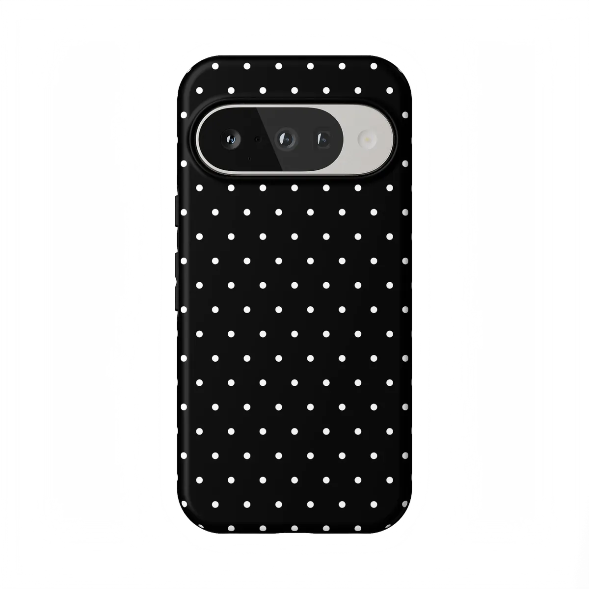 On the Dot | White Polka Dot Case