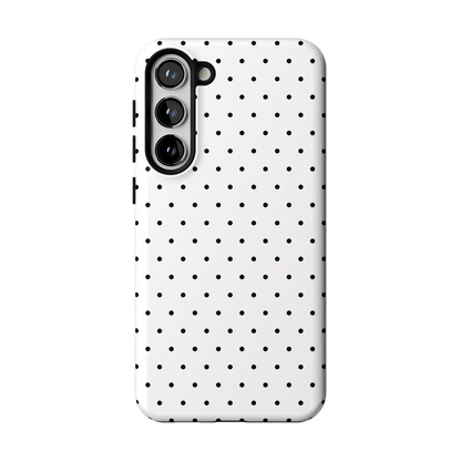 On the Dot | Black Polka Dot Case